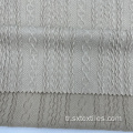 Polyester Spandex Jacquard örgü kumaş